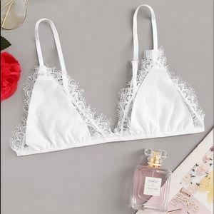 NEVER WORN white bralette from SHEIN
